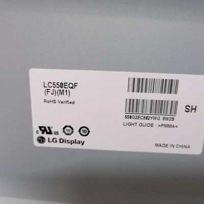 Cd/m di LC550EQF-FJM1 LG Display 55&quot; 3840 (RGB) ESPOSIZIONE LCD di INDUSTRIALE del ² di ×2160 400