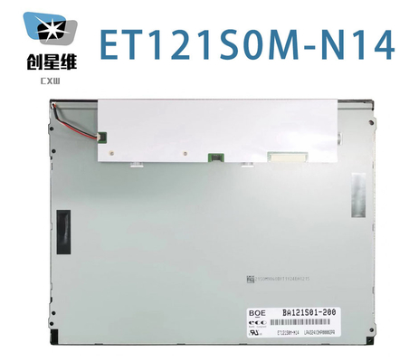 ET121S0M-N14 BOE 12.1&quot; 800 ((RGB) × 600, 400 cd/m2 80/80/65/75