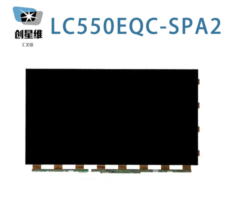 LC550EQC-SPA2 LG Display 55&quot; 3840 ((RGB) × 2160, UHD 80PPI 0 cd/m2 Display LCD industriale