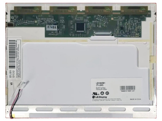 LB104S01-TL02 Display 10.4 800 ((RGB) × 600, SVGA 96PPI 250 cd/m2 Display LCD industriale