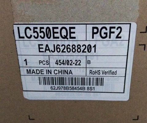 Cd/m di LC550EQE-PGF2 LG Display 55&quot; 3840 (RGB) ESPOSIZIONE LCD di INDUSTRIALE del ² di ×2160 350