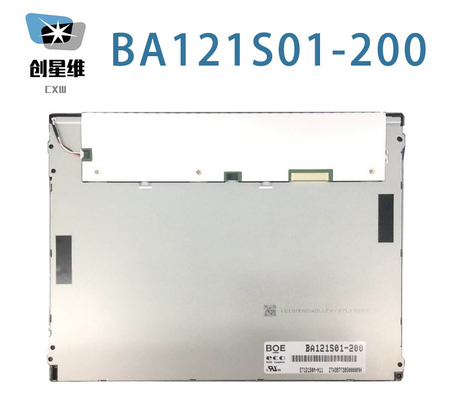 BA121S01-200 BOE 12,1&quot; 800 ((RGB) × 600, 400 (Typ.) ((cd/m2)