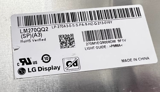 LM315WR6-SSA1 LG Display 32.0&quot; 3840 ((RGB) × 2160, 400 cd/m2 Display LCD INDUSTRIALE