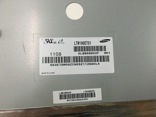 LTM190ET01 Samsung 19.0&quot; 1280 ((RGB) ×1024, 250 cd/m2 display LCD industriale