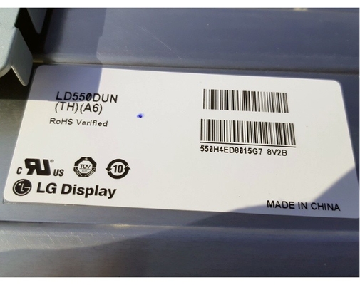 LD550DUN-THA6 LG Display 55&quot; 1920 ((RGB) × 1080, 700 cd/m2 Display LCD industriale