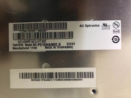P215HAN02.0 AUO 21,5&quot; 1920 ((RGB) × 1080, 1500 (Typ.) ((cd/m2)