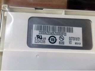 G070VW01 V0 AUO 7,0&quot; 800 ((RGB) × 480 400 cd/m2 80/80/80/80 (Tipo) ((CR≥10)