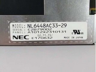 NL6448AC33-29 10,4 INCH 640×480 31 Pins NEC TFT LCD 215,4 ((H) × 161,8 ((V) mm