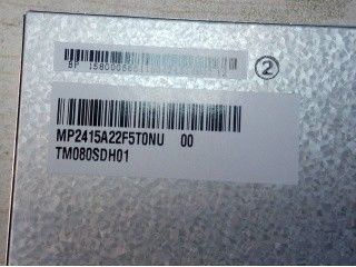 Nessun driver DE SYNC Mode TM080SDH01 8 pollici Tianma TFT 70/70/50/70