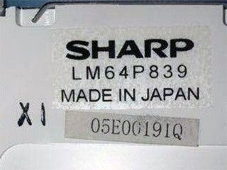 LM64P839 84PPI 640×480 VGA 9,4 INCH scherzo TFT LCD Display 25/25/20/10 (Tipo.)