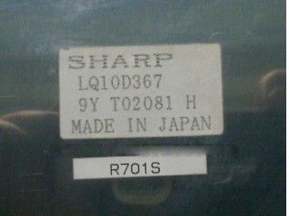 LQ10D367 10,4 pollici 640×480 LCM Sharp TFT LCD Display 211.2 × 158,4 (H×V)