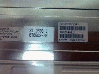 LQ121S1DG41Angolo di visione 70/70/50/60 12,1&quot; 800×600 82PPI Pannello LCD industriale