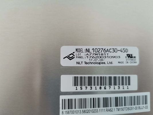 Pannello a 15 pollici NL10276AC30-45D di 1024*768 TFT LCD con il driver Used For Industrial del LED