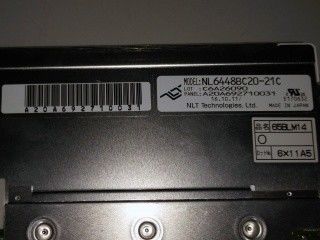 VGA 122PPI 800cd/m2 TFT LCD Screen 6,5&quot; NL6448BC20-21C schermo LCD