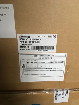 G150XTN06.0 1024×768 XGA 85PPI 450cd/m2 Industrial LCD Panel schermo LCD