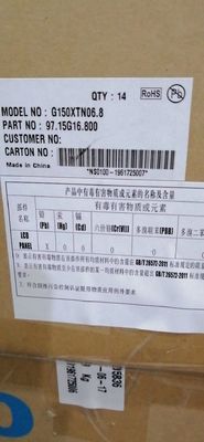 G150XTN06.8 AUO 15.0&quot; 1024×768 450 cd/m2 80/80/70/80 display LCD industriale