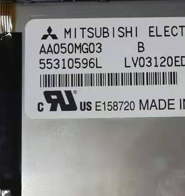 Temperatura di funzionamento ×480 di AA050MG03 Mitsubish 5,0 inc 800 (RGB): -30 ~ 80 ESPOSIZIONE LCD di INDUSTRIALE del ° 900cd/m2