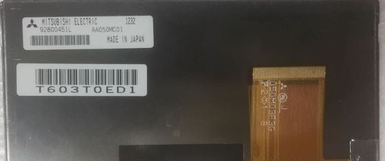 Impiegati di stoccaggio di AA050MC01 Mitsubishi 5INCH 800×480 RGB 300CD/M2 WLED TTL.: -30 ~ un'ESPOSIZIONE LCD INDUSTRIALE di 80 °C