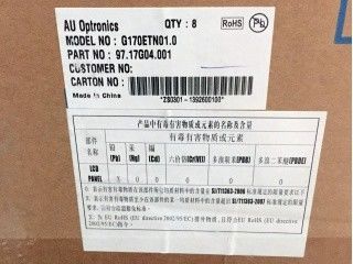 G170ETN01.0 17.0 AUO Durata ≥ 50K ore 350 cd/m2 (Tipo) 85/85/80/80 (Tipo)