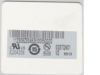 G057QN01 V2 AUO	Ore A 5,7 POLLICI del ≥ 50K di vita, con il driver del LED, parte superiore I/F, 180° inverso, 6/8 di bit, metallina