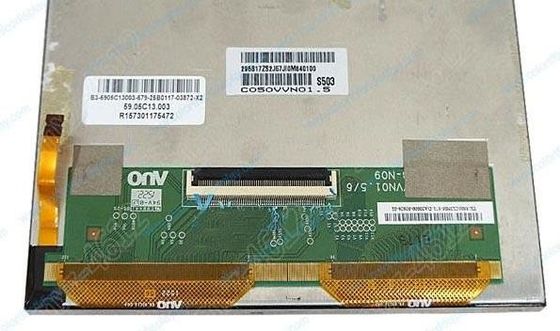 C050VVN01.5 AUO	Impiegati di stoccaggio di 5INCH 800×480RGB 500CD/M2 WLED LVDS.: -40 ~ un'ESPOSIZIONE LCD INDUSTRIALE di 95 °C