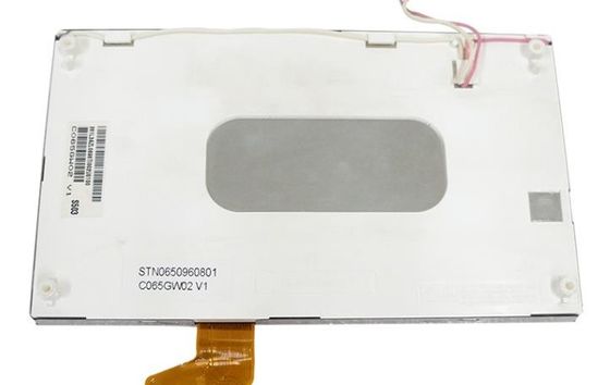 C065GW02 V1 AUO 6.5INCH	Temperatura di funzionamento di analogo di 400×234RGB 550CD/M2 CCFL: -30 ~ un'ESPOSIZIONE LCD INDUSTRIALE di 85 °C
