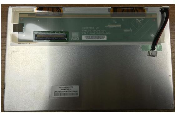 C080VW05 V0 AUO 8INCH 800×480RGB 500CD/M2 WLED	Temperatura di funzionamento di TTL: -30 ~ un'ESPOSIZIONE LCD INDUSTRIALE di 80 °C