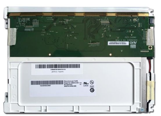 G084SN05 V3 AUO	8.4INCH	Temperatura di funzionamento di 800×600RGB 450CD/M2 CCFL LVDS: 0 ~ un'ESPOSIZIONE LCD INDUSTRIALE di 50 °C