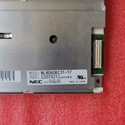 NL8060BC31-17 NON PIÙ TARDI degli impiegati di stoccaggio di 12.1INCH 350CD/M2 LCM 800×600 800×600RGB CCFL TTL.: -20 ~ un'ESPOSIZIONE LCD INDUSTRIALE di 60 °C
