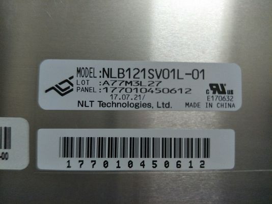 NLB121SV01L-01 NON PIÙ TARDI della temperatura di funzionamento di 12.1INCH 450CD/M2 LCM 800×600 800×600RGB WLED LVDS: -20 ~ 70 LCD di INDUSTRIALE del °C