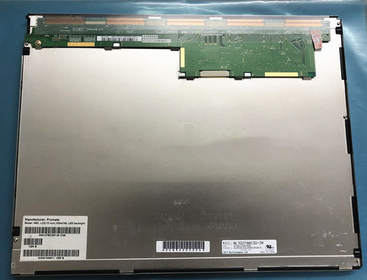 NL10276AC30-42D NON PIÙ TARDI della temperatura di funzionamento di 15INCH 600CD/M2 LCM 1024×768 1024×768RGB WLED LVDS: -20 ~ 70 LCD di INDUSTRIALE del °C