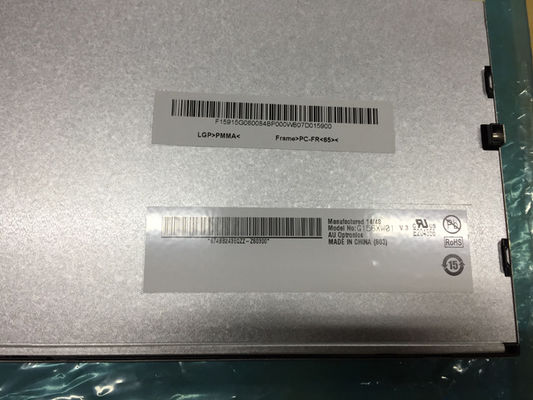 15.6 INCH1366×768RGB 500nits WLED LVDS AUO Display LCD G156XW01 V302
