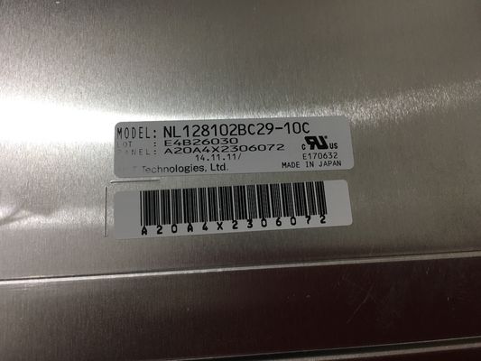 NL128102BC29-10C NON PIÙ TARDI degli impiegati di stoccaggio di 19INCH 290CD/M2 LCM 1280×1024 1280×1024RGB CCFL LVDS.: -20 ~ un DISP LCD INDUSTRIALE di 60 °C