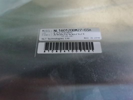 NL160120BM27-03A NON PIÙ TARDI della temperatura di funzionamento di 21.3INCH 1000CD/M2 LCM 1600×1200 1600×1200RGB CCFL LVDS: 0 ~ un INDUSTRIALE di 55 °C