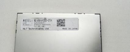 NLT 4.2&quot; 480×640 WLED RSDS NEC TFT Display 280nits NL4864HC13-01A