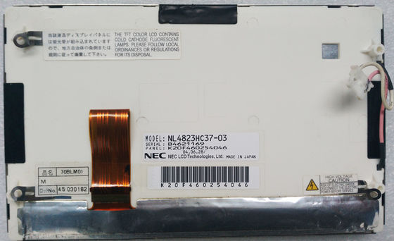 450CD/M2 LCM 480×234 7 INCH CCFL Analog NEC TFT Display NL4823HC37-03