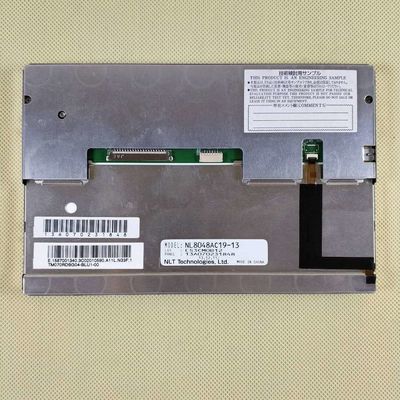 NL8048AC19-13 NLT 7&quot; 500 nit 800×480 500 CD/M2 Pannello LCD TFT LCM 2,4 W