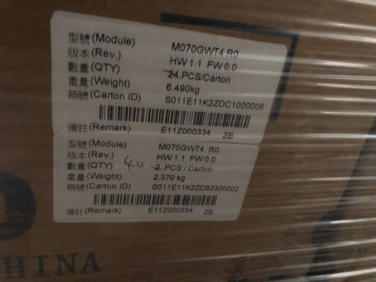 7.0&quot; RGB 1024×600 270nits Display LCD Tianma TM070DVHG01 75/75/70/75 (Tipo.)
