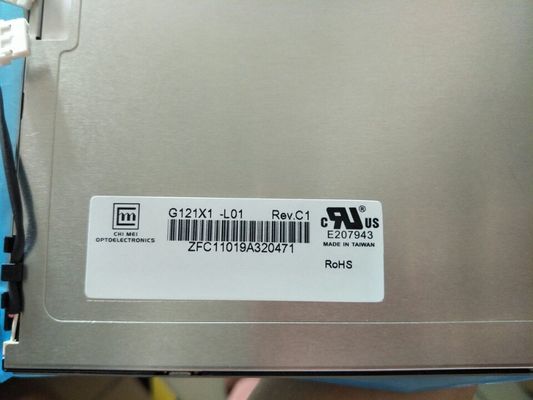 G121X1-L01 CMO 12,1» 1024 (RGB) ESPOSIZIONI LCD di INDUSTRIALE del ² di ×768 450 cd/m