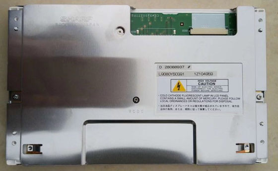 LQ080Y5CGQ1 8&quot; tagliente ESPOSIZIONE LCD INDUSTRIALE di LCM 800×480RGB 