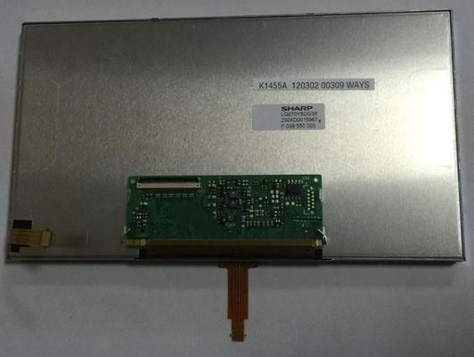 7&quot; LCM 800×480RGB 	esposizione tagliente del ² LQ070Y5DG36 TFT LCD di 485cd/m