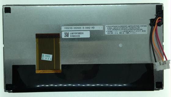 7&quot; LCM 800×480RGB 	esposizione tagliente del ² LQ070Y5DE01 TFT LCD di 320cd/m