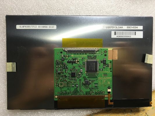 LQ070Y3LG4A	7&quot; tagliente	LCM	800×480RGB 	ESPOSIZIONE LCD di INDUSTRIALE del ² di 350cd/m