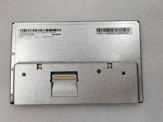 7&quot; LCM 800×480RGB	² di 350cd/m   LQ070Y3DG05 tagliente	Esposizione di TFT LCD