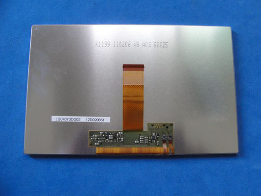 LQ070Y3DG02 7&quot; tagliente LCM 800×480RGB  ² di 280cd/m   ESPOSIZIONE LCD INDUSTRIALE