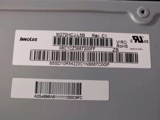 M270HCJ-L5B ESPOSIZIONE LCD di INDUSTRIALE del ² di ×1080 250 cd/m di Innolux 27,0&quot; 1920 (RGB)