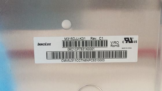 M315DJJ-K31 cd/m di Innolux 32,0&quot; 3840 (RGB) ESPOSIZIONE LCD di INDUSTRIALE del ² di ×2160 400