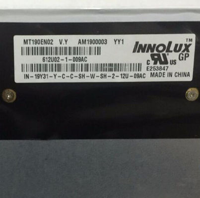 MT190EN02 V.Y Innolux 19,0» 1280 (RGB) ESPOSIZIONI LCD di INDUSTRIALE del ² di ×1024 250 cd/m