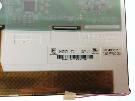 N070Y1-T01 cd/m di CMO 7,0&quot; 800 (RGB) ESPOSIZIONE LCD di INDUSTRIALE del ² di ×480 250