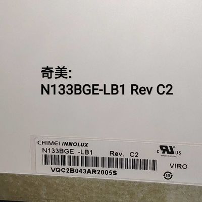 N133BGE-LB1 CHIMEI Innolux 13,3» 1366 (RGB) ESPOSIZIONI LCD di INDUSTRIALE del ² di ×768 200 cd/m